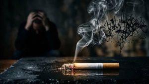 اثر سیگار بر استرس