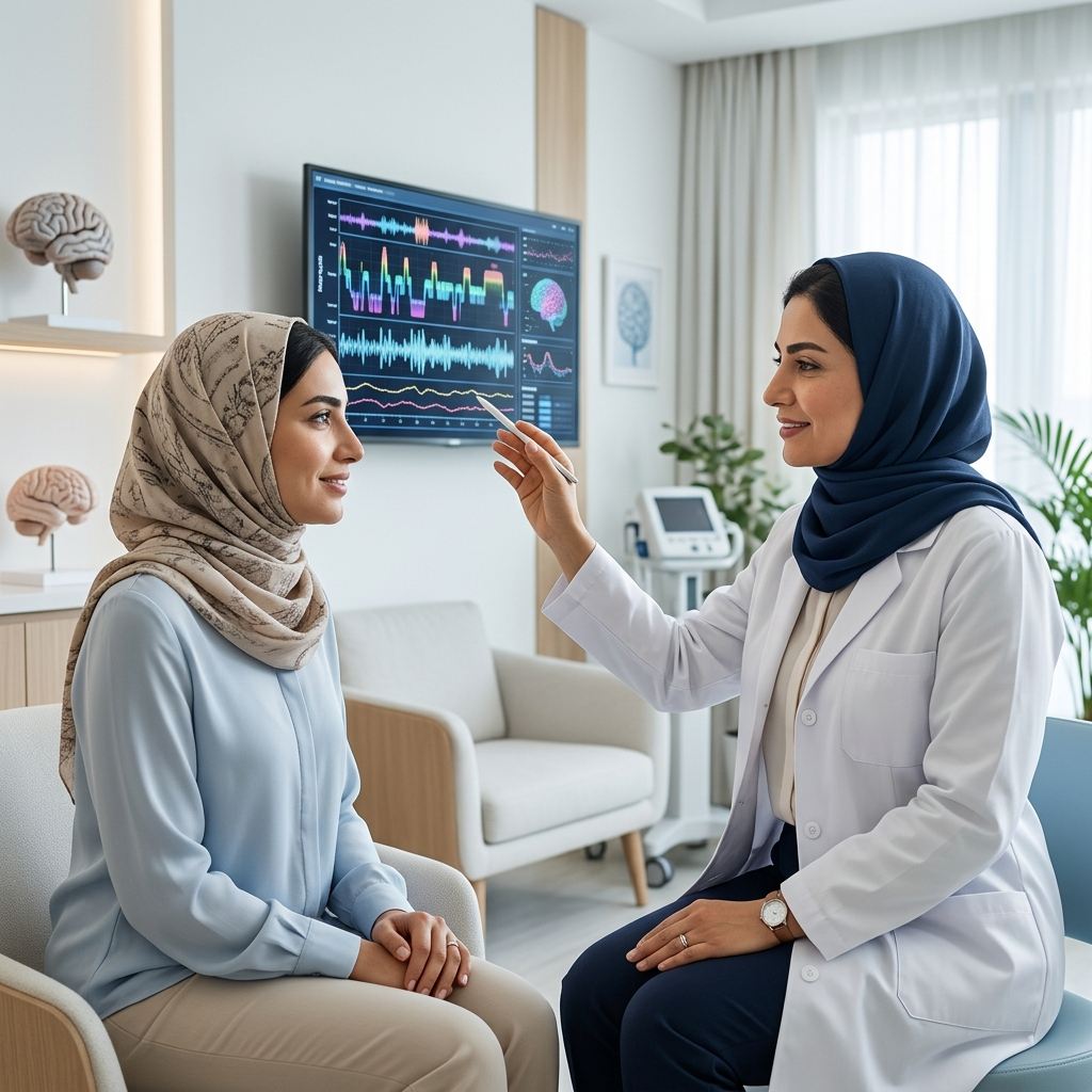 بررسی اختلالات خواب با نوار مغز