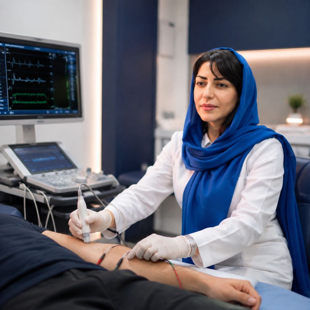 الکترومیوگرافی عضلات با تست EMG